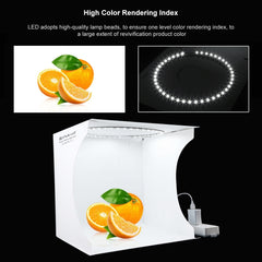 PULUZ 30cm Folding Portable Ring Light Board Photo Lighting Studio Shooting Tent Box Kit with 6 Colors Backdrops (Black, White, Yellow, Red, Green, Blue), Unfold Size: 31cm x 31cm x 32cm, 30cm Box