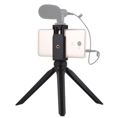 PULUZ Pocket Mini Plastic Tripod Mount with Phone Clamp for Smartphones, Plastic Tripod (Black), Plastic Tripod (Pink)