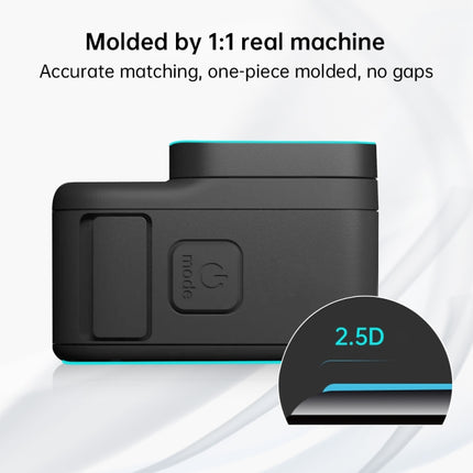 PULUZ para GoPro Hero12 Black /11 Black /10 Black /9 Black Lente + Pantalla LCD Película de vidrio templado 9H 2.5D, para GoPro HERO9 Black