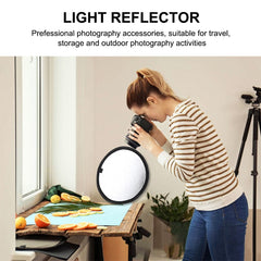 PULUZ 30cm 2 in 1 Silver / Gold Folding Photo Studio Reflector Board, 30cm Reflector