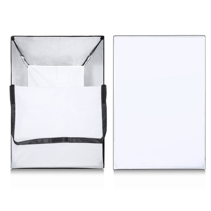 Softbox rectangular para flash PULUZ con montura Bowens y difusor, 60 x 90 cm