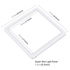 PULUZ 20cm LED Shadowless Light Pad for Photo Studio Box, 20cm Shadowless Light