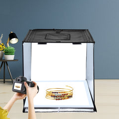 PULUZ 38cm 1200LM LED Photography Shadowless Light Lamp Panel Pad with Switch, Metal Material, No Polar Dimming Light, 34.7cm x 34.7cm Effective Area, 38cm Shadowless Light