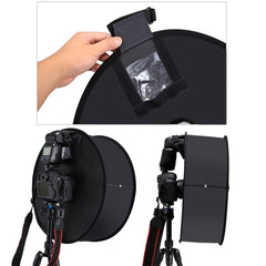 Difusor plegable de luz de flash SpeedLite con softbox para retratos y macro de estilo redondo de 45 cm de PULUZ, redondo de 45 cm (EE. UU.), redondo de 45 cm, redondo de 45 cm (AE)