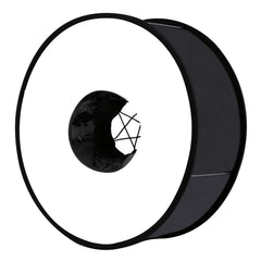 PULUZ 45cm Round Style Macro and Portrait Softbox SpeedLite Flash Light Foldable Diffuser, 45cm Round