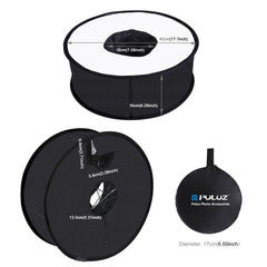 PULUZ 45cm Round Style Macro and Portrait Softbox SpeedLite Flash Light Foldable Diffuser, 45cm Round
