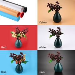 PULUZ Photography Background PVC Paper Kits for Studio Tent Box, Size: 121cm x 58cm, Backdrop 60cm(Red), Backdrop 60cm(Blue), Backdrop 60cm(B), Backdrop 60cm(Y), Backdrop 60cm(W)