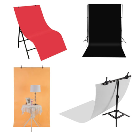 PULUZ Photography Background PVC Paper Kits for Studio Tent Box, Size: 121cm x 58cm, Backdrop 60cm(Red)