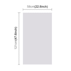 PULUZ Photography Background PVC Paper Kits for Studio Tent Box, Size: 121cm x 58cm, Backdrop 60cm(W)