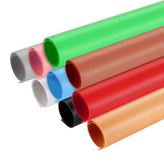 Fondo fotográfico PULUZ de PVC para caja de estudio, tamaño: 73,5 cm x 36 cm, fondo de 37,5 cm (rojo), fondo de 37,5 cm (azul), fondo de 37,5 cm (Y), fondo de 37,5 cm (blanco), fondo de 37,5 cm (negro)