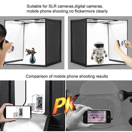 PULUZ 30W 1690LM 60 LEDs SMD 5730 5500K Aluminum Base Light Panel for 60cm Studio Tent, 30W Light Panel