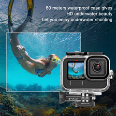 For GoPro HERO13 Black /12 Black /11 Black /10 Black /9 Black PULUZ 60m Waterproof Housing Protective Case with Buckle Basic Mount & Screw, For GoPro HERO9 Black