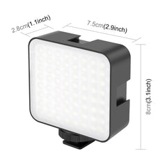 PULUZ 64 LED 5W Video Splicing Fill Light for Camera / Video Camcorder, 64 LED