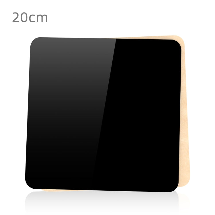 Tablero de fondo para mesa de exhibición reflectante acrílico para fotografía PULUZ de 20 cm, 20 cm
