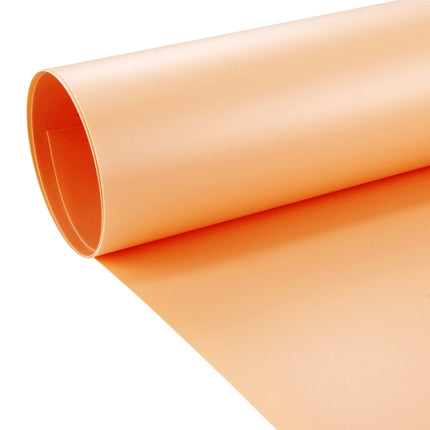 PULUZ Photography Background PVC Paper Kits for Studio Tent Box, Size: 156cm x 80cm, Backdrop 80cm(Orange), Backdrop 80cm(White)