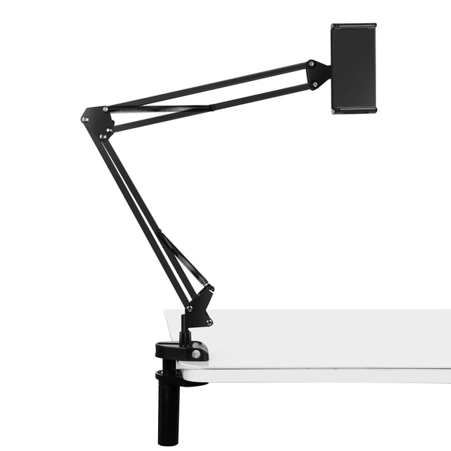PULUZ  Live Broadcast Desktop Arm Stand Suspension Clamp Holder with Tablet PC Clamp