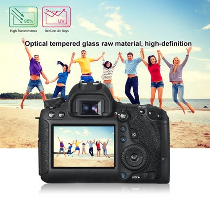 PULUZ 2.5D 9H Tempered Glass Film for Canon 6D, Compatible with Sony HX50 / HX60, Olympus TG3 / TG4 / TG5, Nikon AW1