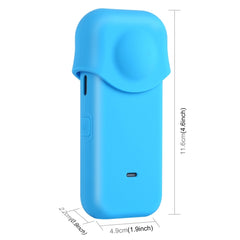 PULUZ Full Body Dust-proof Silicone Protective Case for Insta360 ONE X2, For Insta360 ONE X2 (Blue), Case For Insta360 ONE X2