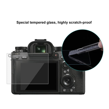 PULUZ 2.5D 9H Tempered Glass Film for Sony ILCE-9 (A9), Compatible with Sony A99 / HX400 / H300 / A99II / A7RIII / A7RII / A77II / WX500 / HX90V / HX7 / HX9 / HX100 / WX9 / HX30 / HX200 / W670 / W630 / WX100, Samsung WB1100 / EX2F, Olympian VH-410     ...