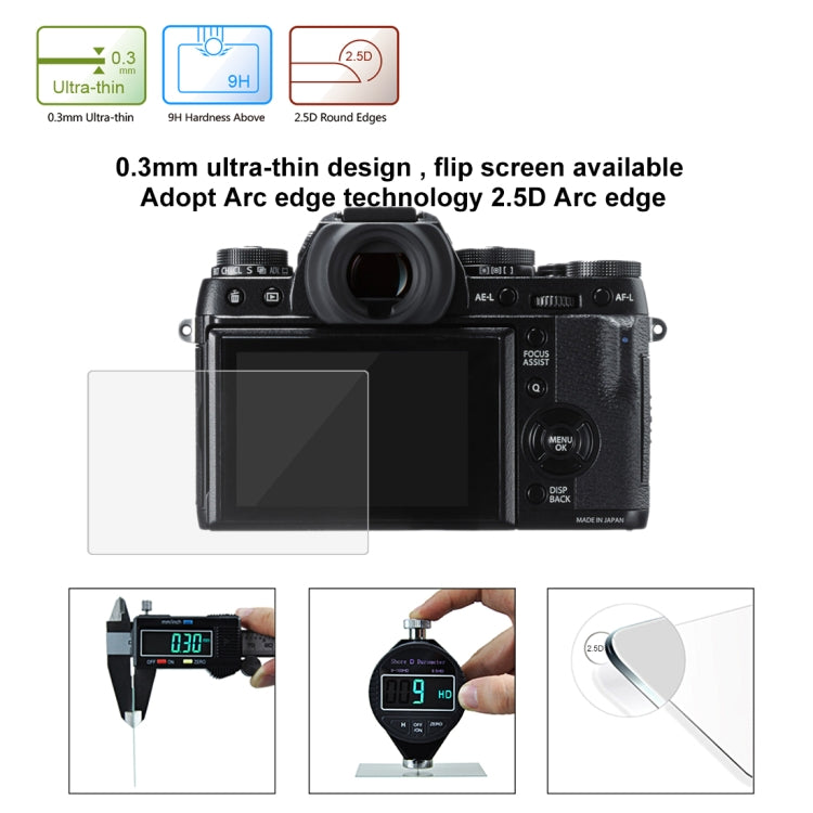 Compatible with Fujifilm X-T2 / X-A3 / X-A5 / X-A10 / X-A20, X-T1/T2 Protector