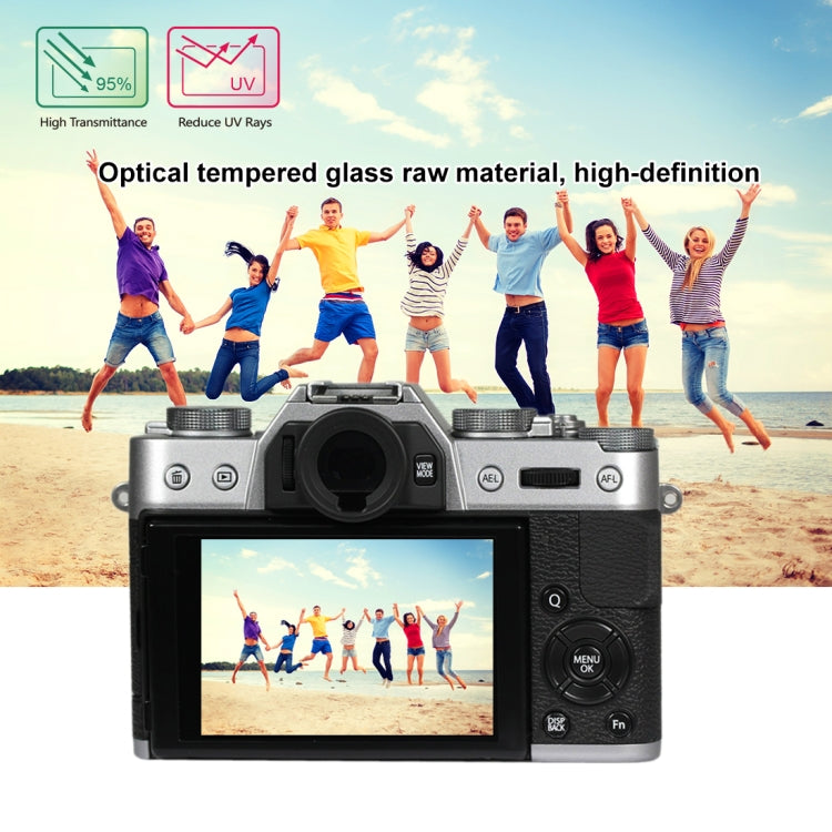 PULUZ 2.5D 9H Tempered Glass Film for Fujifilm X-T10, Compatible with Fujifilm X-A1 / X-A2 / X-M1 / X30 / X-T20 / X-T30 / X-T100 / X-E3, Panasonic GF8, Nikon S2, Casio ZS240 / ZS210 / ZS190 / EX-FR200 / EX-FR110H / EX-FR100L / EX-FRX10�����������������...