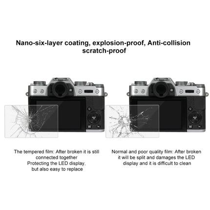 PULUZ 2.5D 9H Tempered Glass Film for Fujifilm X-T10, Compatible with Fujifilm X-A1 / X-A2 / X-M1 / X30 / X-T20 / X-T30 / X-T100 / X-E3, Panasonic GF8, Nikon S2, Casio ZS240 / ZS210 / ZS190 / EX-FR200 / EX-FR110H / EX-FR100L / EX-FRX10                 ...