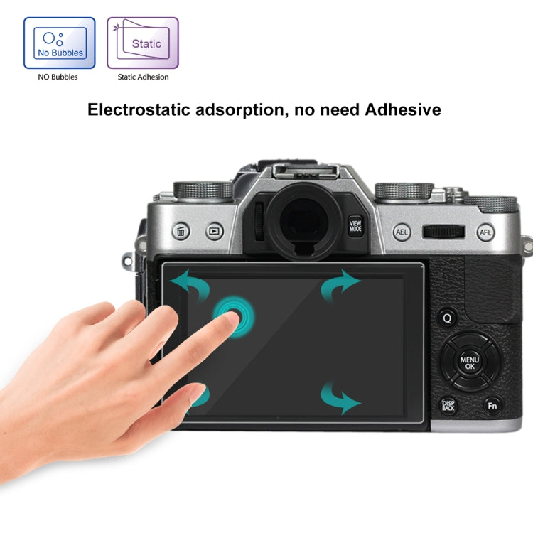 PULUZ 2.5D 9H Tempered Glass Film for Fujifilm X-T10, Compatible with Fujifilm X-A1 / X-A2 / X-M1 / X30 / X-T20 / X-T30 / X-T100 / X-E3, Panasonic GF8, Nikon S2, Casio ZS240 / ZS210 / ZS190 / EX-FR200 / EX-FR110H / EX-FR100L / EX-FRX10�����������������...