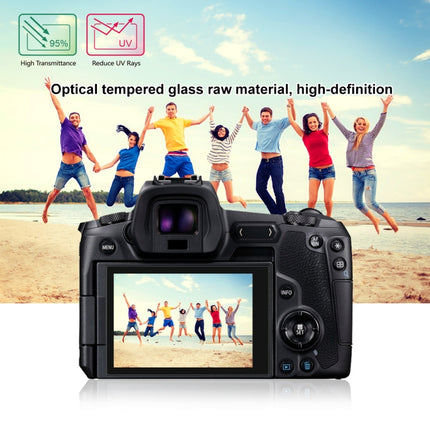 PULUZ 2.5D 9H Tempered Glass Film for Canon EOS R, Compatible with Panasonic S1/ S1R, Sigma FP