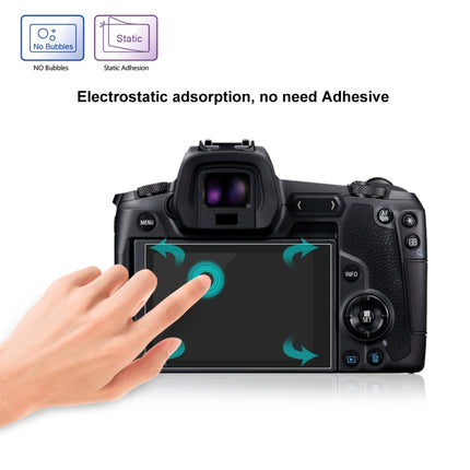 PULUZ 2.5D 9H Tempered Glass Film for Canon EOS R, Compatible with Panasonic S1/ S1R, Sigma FP