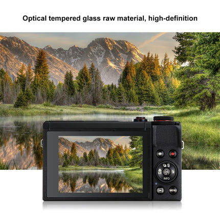 PULUZ 2.5D 9H Tempered Glass Film for Canon PowerShot G7 X Mark III / M200 / 850D