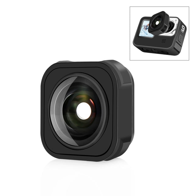 PULUZ Max Lens Mod Wide Angle Lens for GoPro Hero13 Black / Hero12 Black / Hero11 Black / HERO10 Black / HERO9 Black