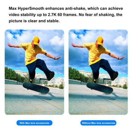 PULUZ Max Lens Mod Wide Angle Lens for GoPro Hero13 Black / Hero12 Black / Hero11 Black / HERO10 Black / HERO9 Black