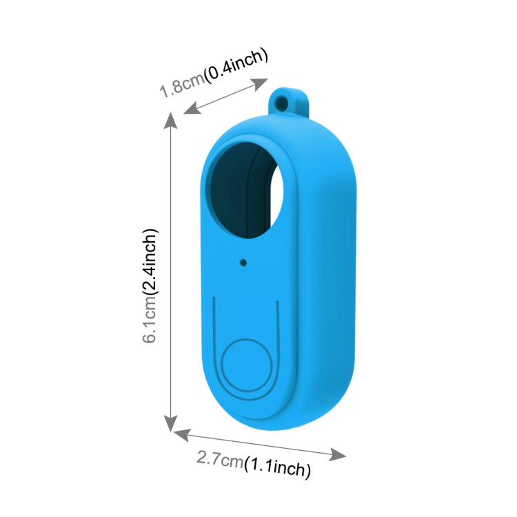 Estuche protector de silicona PULUZ con cubierta de lente para Insta360 GO 2, para Insta360 GO 2