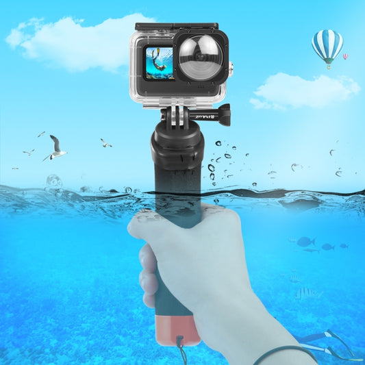 PULUZ Floating Foam Hand Grip Buoyancy Rods with Strap & Quick-release Base for GoPro, Insta360, DJI and Other Action Cameras, Foam Floating Hand Grip