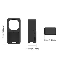 Estuche protector de silicona PULUZ para DJI Action 2, para DJI Action 2