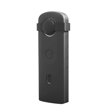 PULUZ Silicone Protective Case with Lens Cover for Ricoh Theta SC2 360 Panoramic Camera, Silicone Case For Ricoh Theta SC2(Black)
