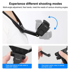 PULUZ Lazy Adjustable Neck Bracket for GoPro Action Camera Smartphones