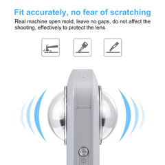 PULUZ Lens Guard PC Protective Cover Kits for Ricoh Theta SC2 / S / V