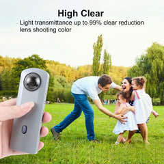 PULUZ Lens Guard PC Protective Cover Kits for Ricoh Theta SC2 / S / V