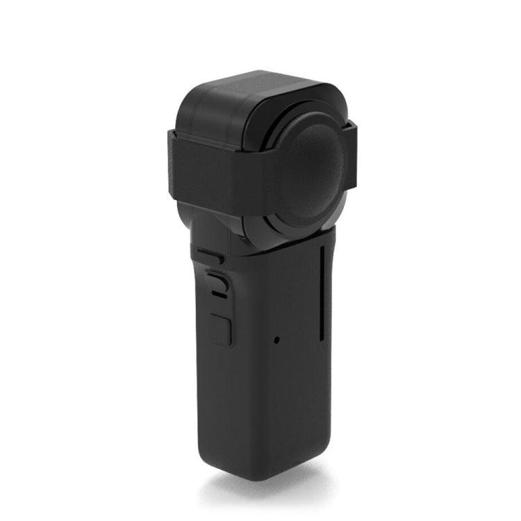 PULUZ Funda protectora de silicona con cubierta de lente para Insta360 One RS 1-Inch 360 Edition, funda de silicona (azul), funda de silicona (roja), funda de silicona (negra)