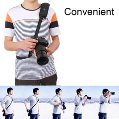 PULUZ Quick Release Anti-Slip Soft Pad Nylon Single Shoulder Camera Strap with Metal Hook for SLR / DSLR Cameras, Single Shoulder