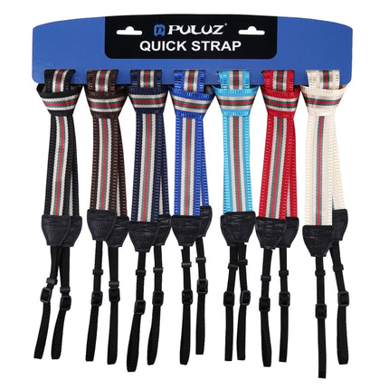 PULUZ Stripe Style  Series Shoulder Neck Strap Camera Strap for SLR / DSLR Cameras, Stripe 10, Stripe 9, Stripe 8, Stripe 7, Stripe 6, Stripe 5, Stripe 4, Stripe 3, Stripe 2, Stripe 1