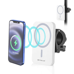 PULUZ 15W Magnetischer Qi Wireless Charger Vlogging-Telefonklemmhalter