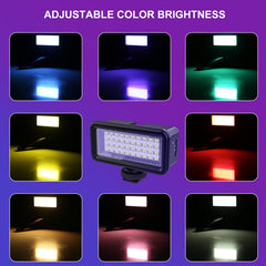 PULUZ 40 LEDs 40m Diving Waterproof Fill Light Camera Video Photo Studio Light, 40 LEDs