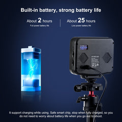 PULUZ Pocket 2500-9900K+RGB Full Color Beauty Fill Light Handheld On-Camera Photography LED Light, 135 LED