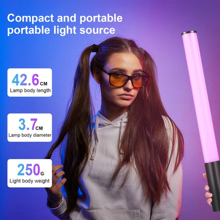 PULUZ Metal Body 2500-9000K RGB Full Color Beauty Fill Light Handheld Photography LED Light, Metal Body Fill Light