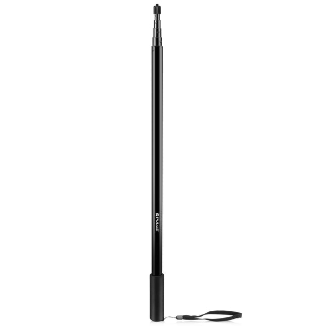 PULUZ 3 m Selfie-Stick aus Metall, Einbeinstativ für Insta360 One RS / X2 / X3, 3 m Einbeinstativ