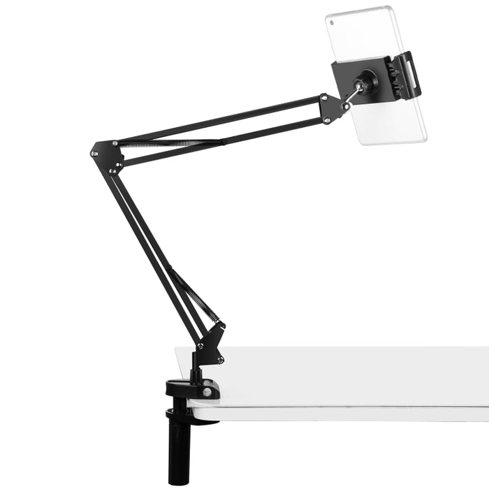 PULUZ Live Broadcast Desktop Gelenkarmhalter mit Tablet-Klemme, Tablet-Klemme