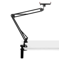 PULUZ Live Broadcast Desktop Articulating Arm Holder with Tablet Clamp, Tablet Clamp