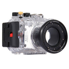 PULUZ 40m Underwater Depth Diving Case Waterproof Camera Housing for Sony RX100 III, For RX100 III